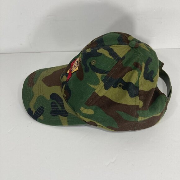 Vintage Sports Specialities North Bay Battalion Camo Hockey Snapback Hat Cap - Picture 3 of 15